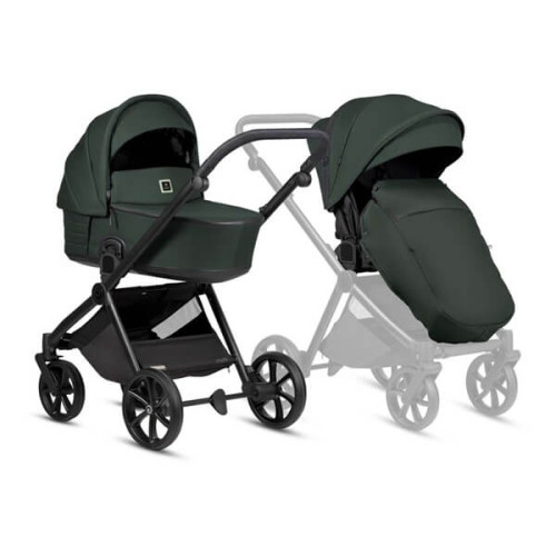Универсальная коляска 2 в 1 Tutis Mio3 plus Essential Pasific Green