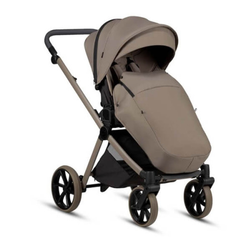 Универсальная коляска 2 в 1 Tutis Mio3 plus Essential Taupe Deep