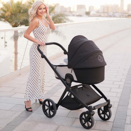 Универсальная коляска 2 в 1 Tutis Mio3 plus Leater Silver Grey