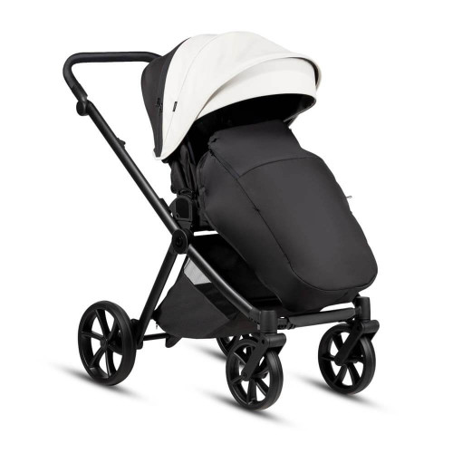 Универсальная коляска 2 в 1 Tutis Mio3 plus Leater Silver Grey