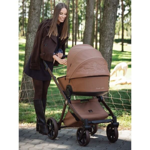 Универсальная коляска 2 в 1 Tutis Mio3 plus Limited Edition Hoopoe Brown