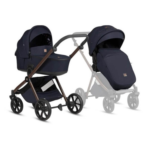 Универсальная коляска 2 в 1 Tutis Mio3 plus Limited Edition Midnight Swallow