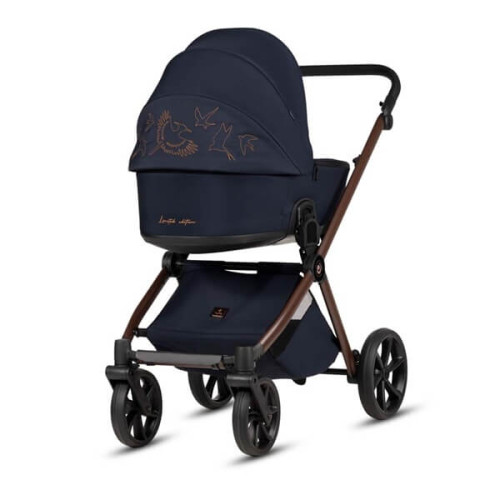 Универсальная коляска 2 в 1 Tutis Mio3 plus Limited Edition Midnight Swallow
