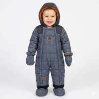 Зимний комбинезон PELUCHE & TARTINE F20M107BG Black