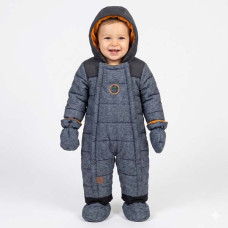 Зимний комбинезон PELUCHE & TARTINE F20M107BG Black