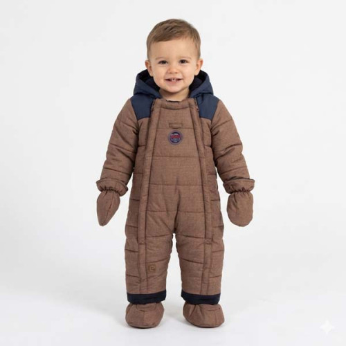Зимний комбинезон PELUCHE & TARTINE F20M107BG GoldenBrown