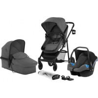 Универсальная коляска 3 в 1 Kinderkraft Juli Gray (KKWJULIGRY3000)