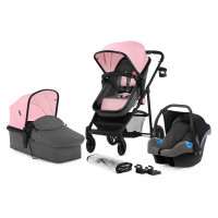 Універсальна коляска 3 в 1 Kinderkraft Juli Pink (KKWJULIPNK3000)