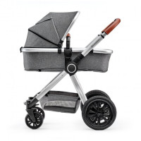 Универсальная коляска 2 в 1 Kinderkraft Veo Gray (KKWVEOGRY20000)