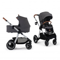Універсальна коляска 2 в 1 Kinderkraft Everyday Dark Gray (KSEVER00DGR2000)