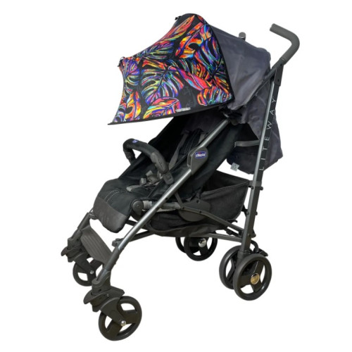 Козырек на коляску Twin Shade ДоРечі тропические листья