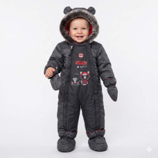 Зимний комбинезон PELUCHE & TARTINE F17M107BG DeepGrey