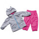 Комплект Peluche Tartine S18M08 Frost Gray