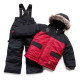 Зимний комплект PELUCHE & TARTINE F17M51EG ReallyRed_DeepGrey