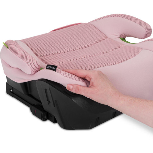 Автокресло бустер Lionelo LUUK FIX I-SIZE PINK BABY