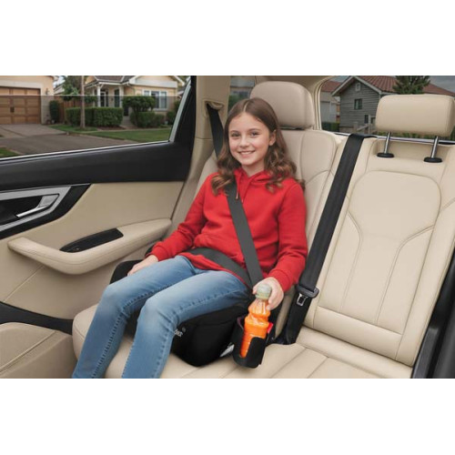 Автокресло бустер Little Rider Boost Black 125-150 см