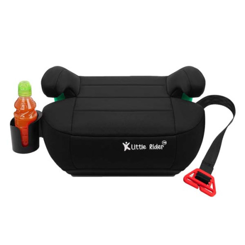 Автокресло бустер Little Rider Boost Black 125-150 см