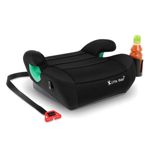 Автокресло бустер Little Rider Boost Black 125-150 см
