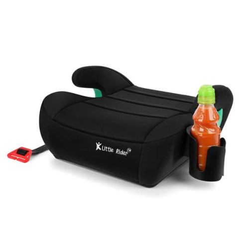Автокресло бустер Little Rider Boost Black 125-150 см