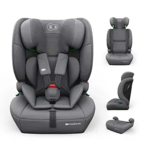 Автокрісло Kinderkraft Comfort Up 2 Plus i-Size Grey