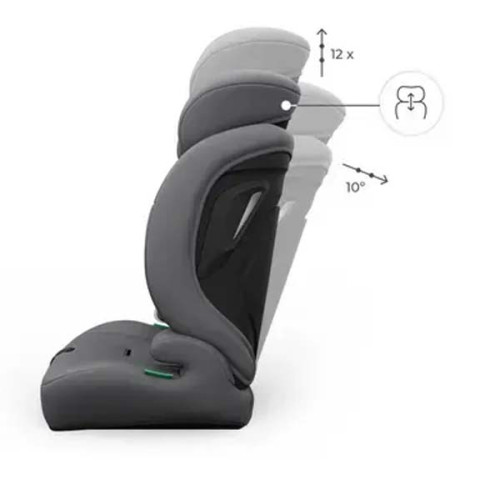Автокрісло Kinderkraft Comfort Up 2 Plus i-Size Grey