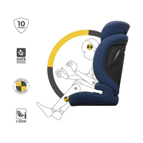 Автокрісло Kinderkraft Comfort Up 2 Plus i-Size Navy