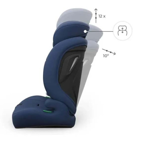 Автокрісло Kinderkraft Comfort Up 2 Plus i-Size Navy