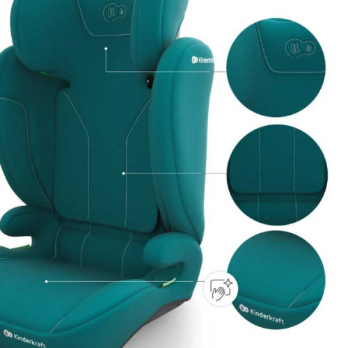 Автокресло  Kinderkraft i-Spark 2 Plus i-Size Green
