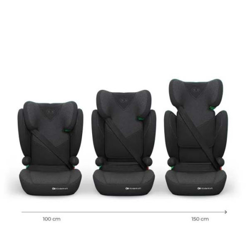 Автокрісло Kinderkraft Junior Fix 2 Plus i-Size Black