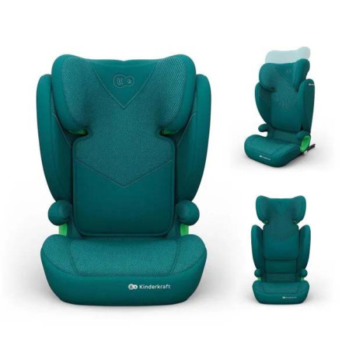 Автокрісло Kinderkraft Junior Fix 2 Plus i-Size Green