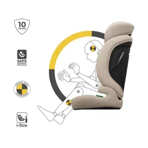 Автокресло Kinderkraft Comfort Up 2 Plus i-Size Beige