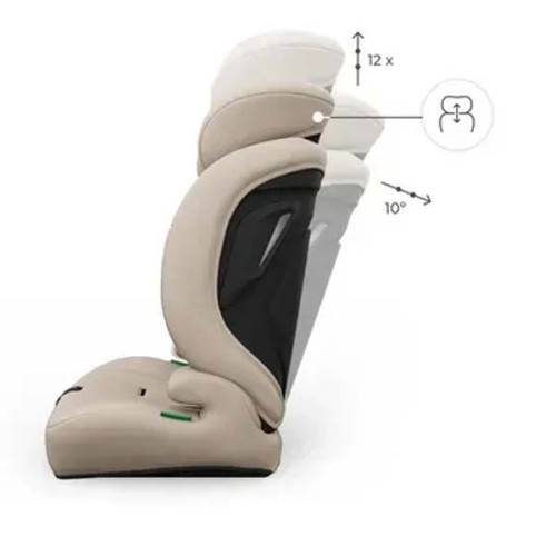 Автокресло Kinderkraft Comfort Up 2 Plus i-Size Beige
