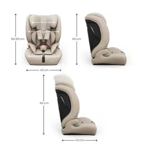 Автокресло Kinderkraft Comfort Up 2 Plus i-Size Beige