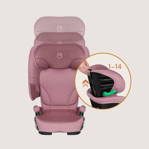 Автокресло Lionelo ORIN I-SIZE PINK MUAVE