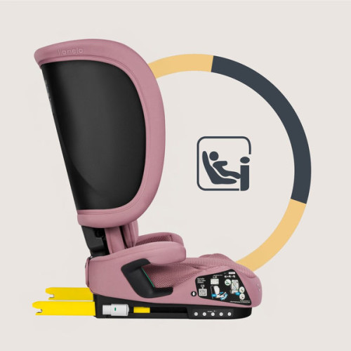 Автокресло Lionelo ORIN I-SIZE PINK MUAVE