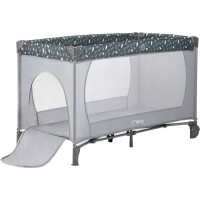 Детский манеж MoMi BELOVE grey