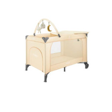 Детский манеж MoMi BELOVE PLUS dark beige