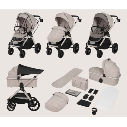 Коляска 3 в 1 Lionelo LAYLA 3IN1 BEIGE TAUPE