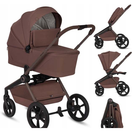Коляска Lionelo FREYA 2IN1 BROWN CHOCOLATE