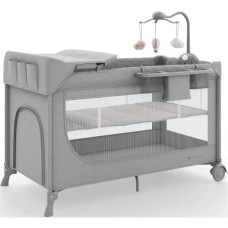 Кровать-манеж с пеленатором Kinderkraft Leody Up Grey (KCLEODUPGRY00AC)