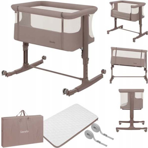 Манеж Lionelo LEONIE PLUS BEIGE TAUPE