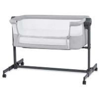 Приставная кроватка-люлька Kinderkraft Nestee Up 2 Light Grey (KLNEE002LGR0000)