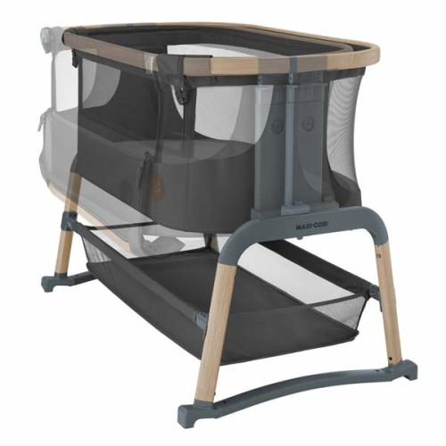 Приставне ліжечко MAXI-COSI Iora Air Beyond Graphite