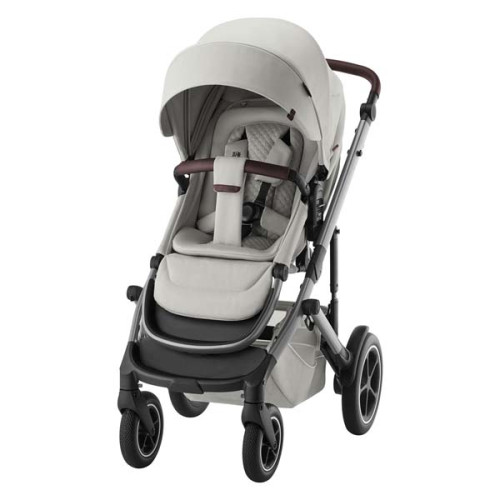 Прогулочная коляска BRITAX-ROMER SMILE 5Z LUX Linen Grey