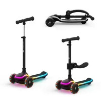 Самокат 2-в-1 Kinderkraft Raket Up Black (KRRAUP00BLK0000)