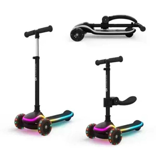 Самокат 2-в-1 Kinderkraft Raket Up Black