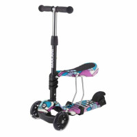 Самокат Kikka Boo Makani 3in1 Ride/Skate Picasso