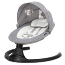 Шезлонг-качалка 2в1 Kidwell LUXI Dark Melange/Black