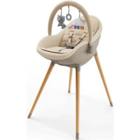 Стульчик для кормления 2 в 1 Kinderkraft Fini Up Beige (KHFINIUPBEG0000)