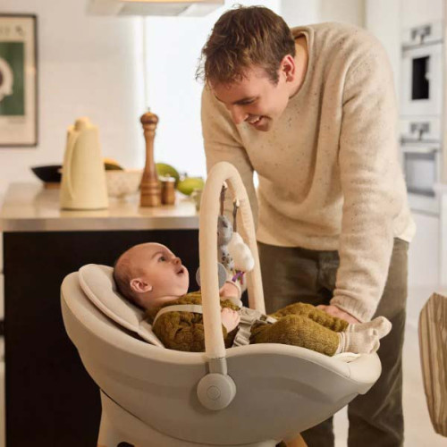 Стульчик для кормления 2 в 1 Kinderkraft Fini Up Beige (KHFINIUPBEG0000)